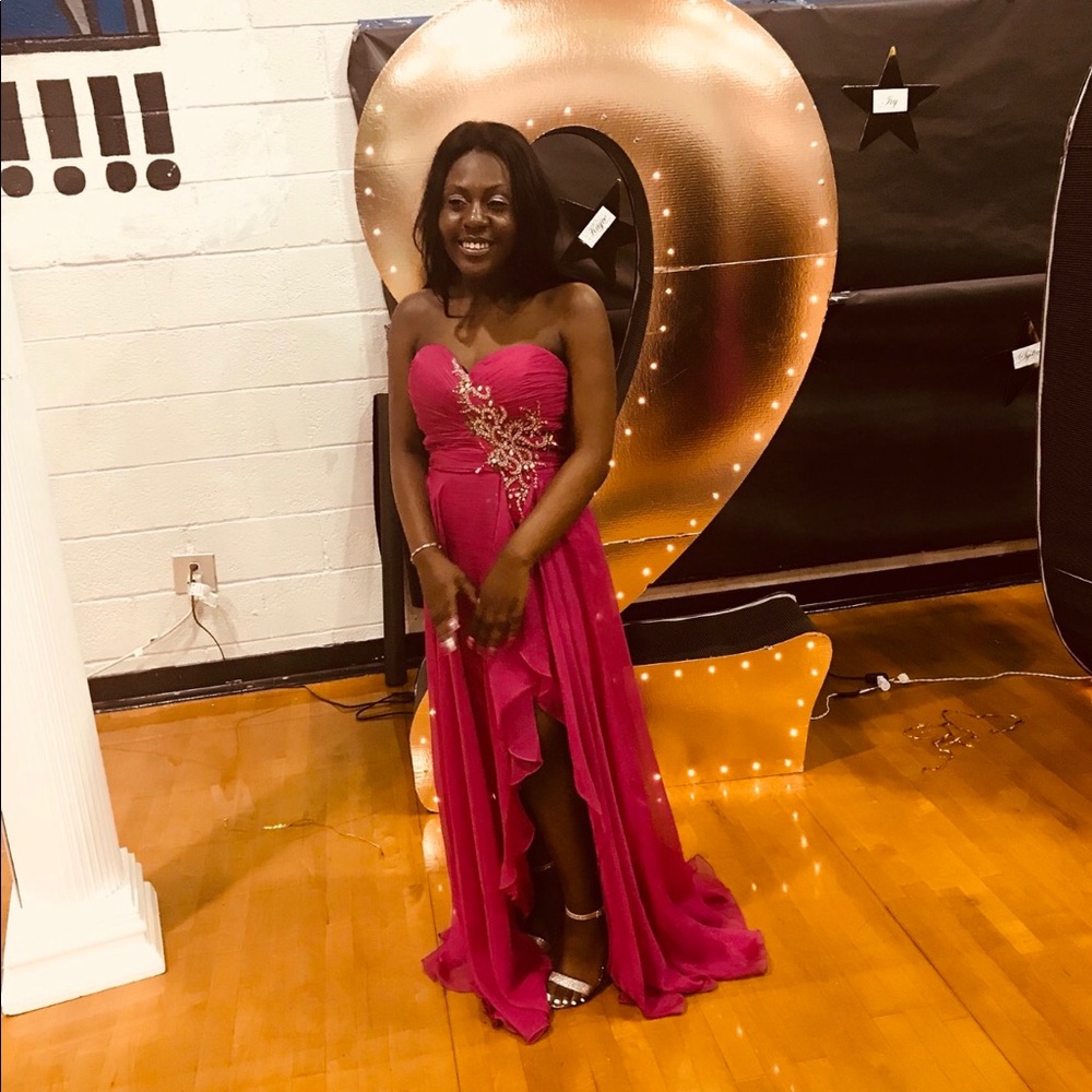 Dress (worn once) (willing to negotiate price)